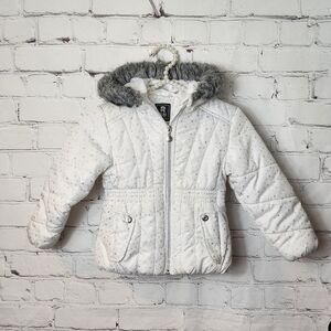 Rothschild little girls white jacket size 4T